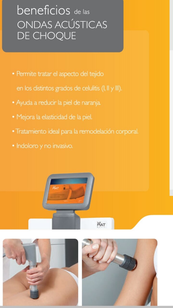 Ondas de choque - Eliminar celulitis Fuengirola